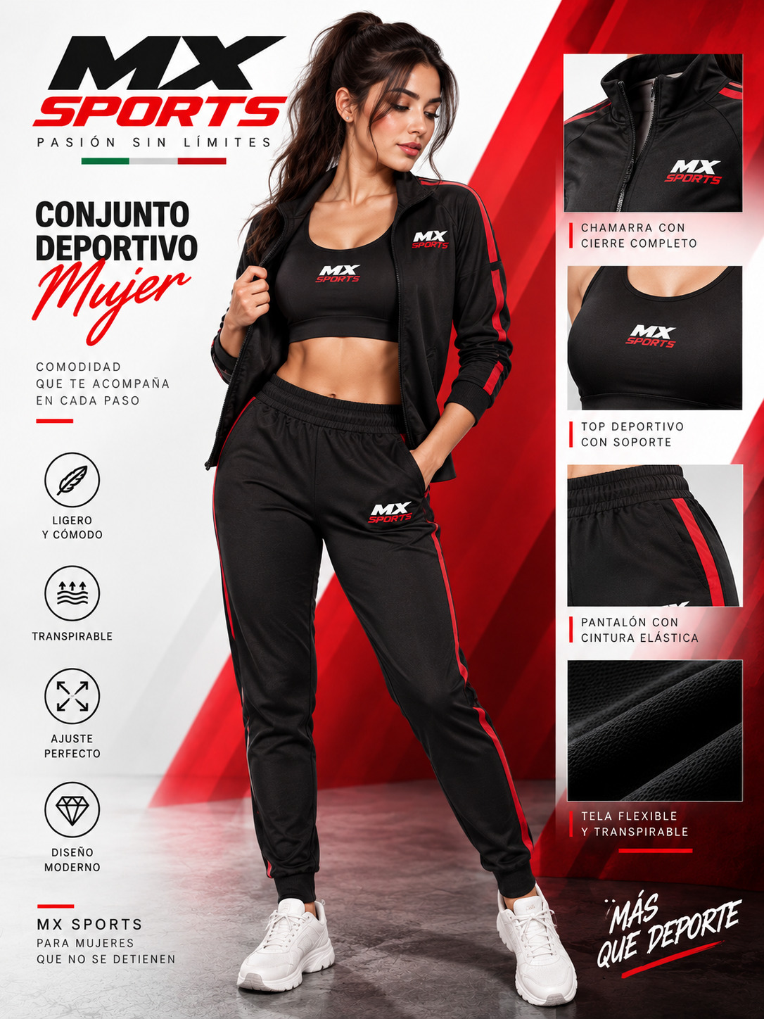 Conjunto deportivo para mujer